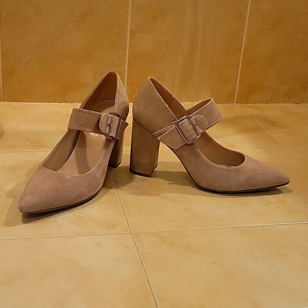 Tommy Hilfiger Suede Heels